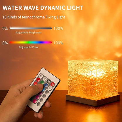 Transform Your Space with the Mesmerizing Calm Deep Ocean Projector - 16 Colors of Relaxation and Ambiance
