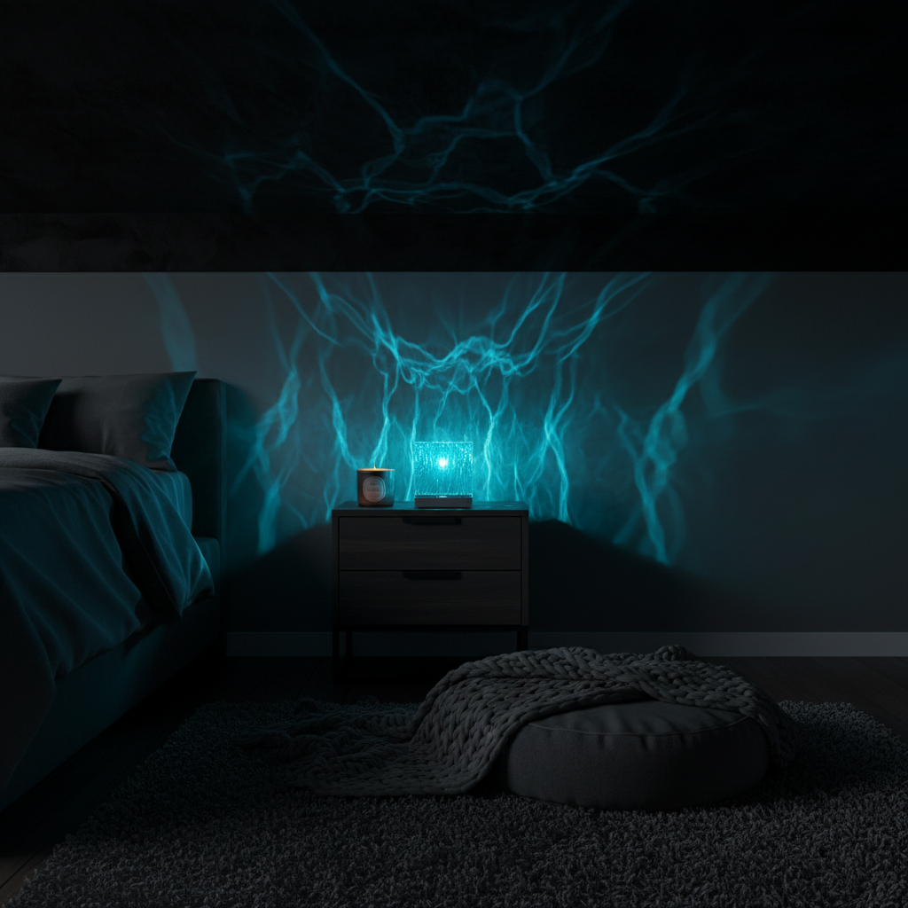 Deep Ocean Projector in cozy room